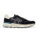 Comprare Premiata Sneakers in pelle blu navy Mick