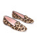 Comprare Pretty Ballerinas Mocassini Faye in pelle stampa animalier