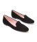 Comprare Pretty Ballerinas Mocassini in pelle Faye nera