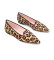 Comprare Pretty Ballerinas Scarpe Ella in pelle stampa animalier