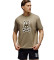 Comprar Psycho Bunny Camiseta Extragrande Ryder marrón verdoso
