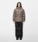Comprar Rains Chaqueta Alta A-Line Puffer marrón