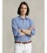 Ralph Lauren Custom Fit Oxford-skjorte bl