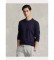 Buy Polo Ralph Lauren Custom Slim Fit navy knitted T-shirt