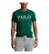 Ralph Lauren T-shirt de malha personalizada verde