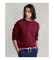 Ralph Lauren Burgundy RL fleece sweatshirt