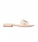 Ralph Lauren Alegra leather sandals beige, nude