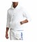 Ralph Lauren Sweat-shirt Ã  capuche en tricot double blanc 