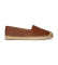 Buy Lauren Ralph Lauren Cameryn brown leather espadrilles