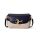 Comprare Lauren Ralph Lauren Piccola borsa a tracolla in tela Blaike blu navy