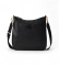 Comprare Lauren Ralph Lauren Borsa a tracolla Cameryn in pelle martellata nera