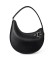 Comprar Lauren Ralph Lauren Mala de ombro grande Tasha em pele preta