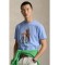 Buy Polo Ralph Lauren Custom Slim Fit T-Shirt with blue Bear Polo