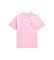 Comprar Polo Ralph Lauren Camiseta de algodón con cuello redondo rosa