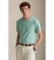 Comprar Polo Ralph Lauren T-shirt de malha Slim Fit personalizada verde