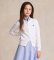 Comprare Polo Ralph Lauren Cardigan di cotone bianco a trecce
