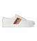 Comprare Lauren Ralph Lauren Sneakers Janson II in pelle bianca