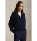 Buy Polo Ralph Lauren Navy cotton knitted jumper in ecru knit