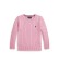 Comprar Polo Ralph Lauren Jersey de algodón en punto de ochos rosa