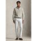 Comprare Polo Ralph Lauren Maglione in maglia di cotone e piqué color marrone chiaro