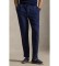 Buy Polo Ralph Lauren Navy Slim Tapered Fit Linen Trousers