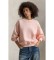 Kopen Polo Ralph Lauren Pluche roze sweater met ronde hals