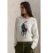 Comprar Polo Ralph Lauren Jersey de algodón con Big Pony blanco