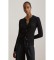 Acheter Lauren Ralph Lauren Cardigan en coton écru noir