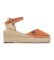 Buy Refresh Leather espadrilles 175235 orange