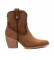 Buy Refresh Leather ankle boots 172518 taupe