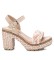 Refresh Sandalias 170691 blanco, nude -Altura tacón 10cm-