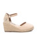 Comprare Refresh Espadrillas in pelle 170770 beige