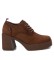 Refresh 171485 chaussures marron - Hauteur du talon 8cm