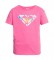 Roxy T-shirt de dia e noite rosa