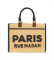 Comprar RUE MADAM PARIS Bolso Iconique Mini Tote Straw negro