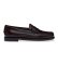 Buy Sebago Classic Dan Leather Loafers burgundy brown