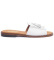Buy Sebago Will Slide Pop leather sandals white