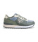 Acheter Silbon Chaussures de sport en cuir vert