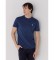 Six Valves T-shirt basica a maniche corte blu scuro
