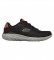 Skechers Overhaul 2.0 Sapatos de couro Enforcer preto