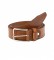 Stamp Leather belt CIST21813CU camel