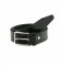 Stamp Leather belt CIST21813NE black