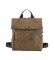Stamp Anti-theft backpack BMST00832CU light brown -30 x 32 x 6 cm