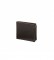 Stamp Leather wallet MHST27592MA brown -9 x 11.5 x 1 cm