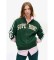 Comprar Superdry Sweatshirt Athletic Applq Loose Zip Track verde