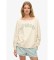 Comprar Superdry Sudadera Athletic Essential Bardot blanco roto