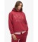 Comprare Superdry Felpa sportiva rilassata bordeaux