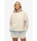 Buy Superdry Sweatshirt Athletic Tonal Applique off-white