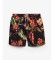 K�p Superdry Hawaiian Print 16 svart baddräkt