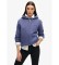 Buy Superdry Borg Lined Ziphood sweatshirt purple